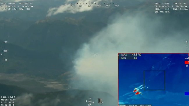 Conaf concentra sus recursos en combatir los 31 incendios forestales de La Araucanía