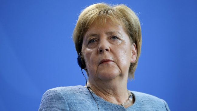  Merkel condenó enérgicamente la 