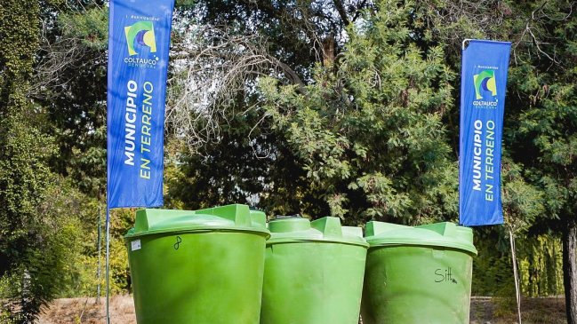 Entregan nuevos estanques de agua a agricultores de Coltauco