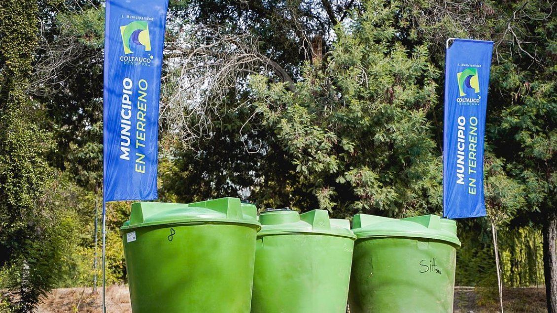 Entregan nuevos estanques de agua a agricultores de Coltauco
