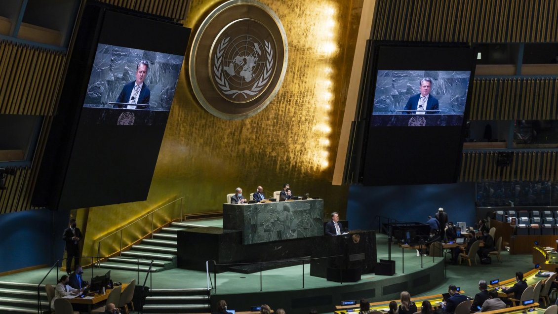 Ucrania a la ONU: 