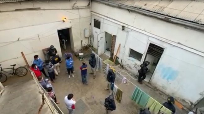 Operativo en casco histórico de La Serena incautó drogas, armas y dejó tres detenidos