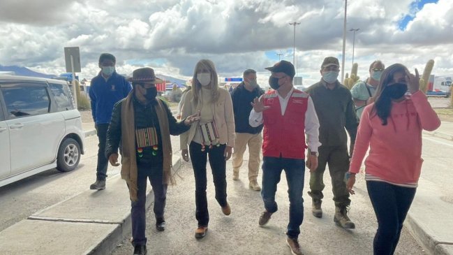 Presidenta del Senado visitó Colchane: 