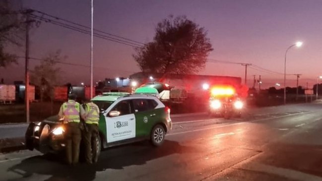 Presunto asaltante murió tras enfrentarse con carabinero en peaje de Chillán Viejo