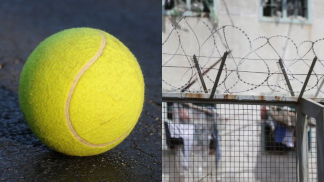   Cae banda que intentó lanzar pelotas de tenis con droga oculta a la cárcel de Valdivia 