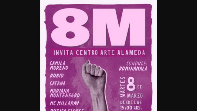 Centro Arte Alameda conmemorará el 8M con concierto y ciclo de mujeres en el cine