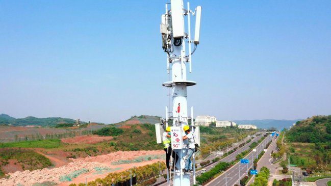 China proyecta tener dos millones de estaciones base 5G para fines de 2022