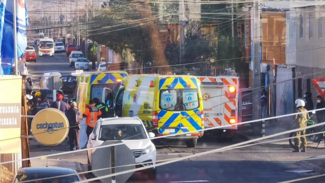 Madre e hija fueron atropelladas por conductor que se fugó en Calama