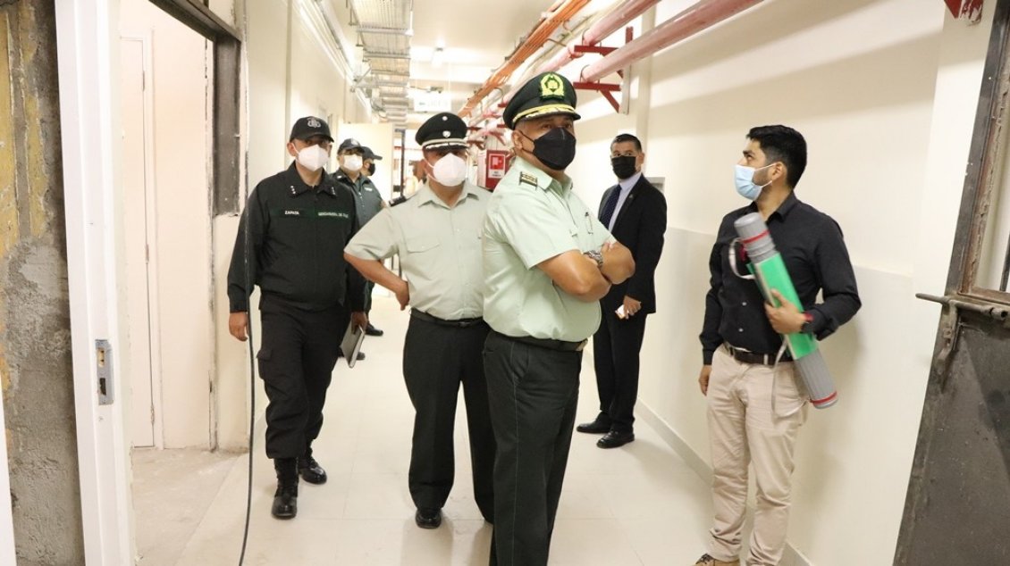 Construcción de nuevo penal para mujeres en Bulnes tiene un 98 por ciento de avance