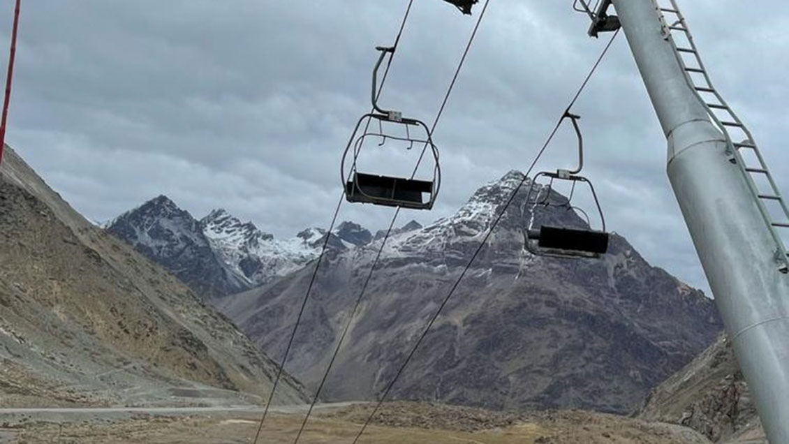 Esval: El verano terminó con la menor reserva de nieve en siete años