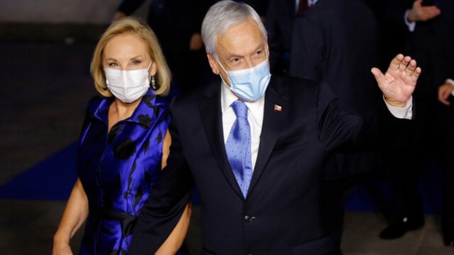   Piñera en brindis de despedida: Boric 