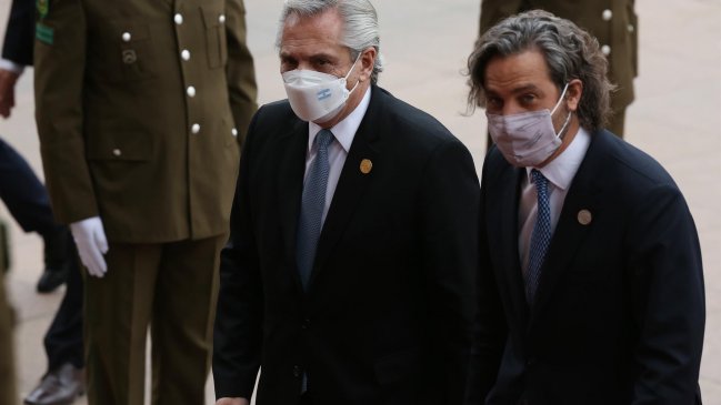 Alberto Fernández, presidente argentino: 