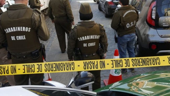 Tres delincuentes fueron detenidos tras encerrona en Providencia