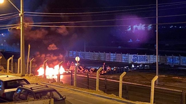 Cortes de ruta en diversos puntos despertaron a la Región de Tarapacá este lunes