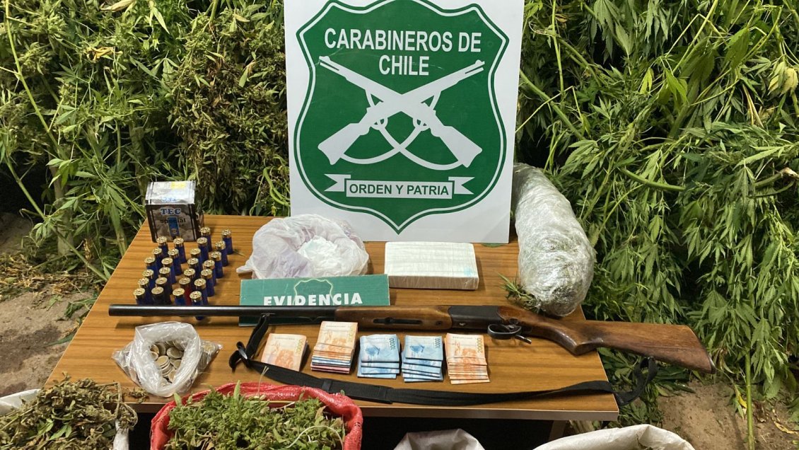Fiscalización de Carabineros deja al descubierto tráfico de drogas en Paredones
