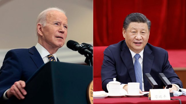 Xi pide a Biden trabajar conjuntamente por la paz mundial