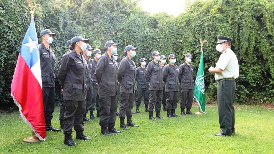 Nuevos gendarmes se sumaron como dotación de refuerzo en unidades penales de Ñuble