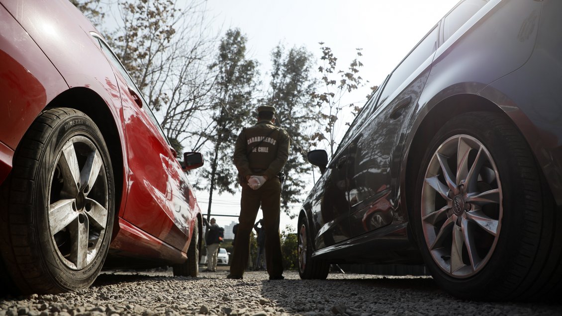 Carabineros recuperó tres automóviles que fueron robados en Peñalolén