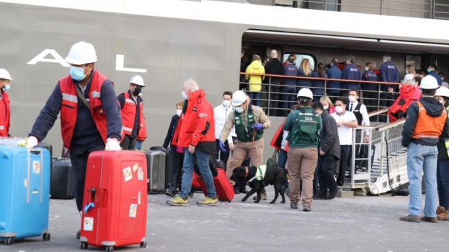 Talcahuano recibió el primer crucero desde que comenzó la pandemia