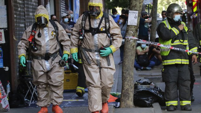 Emergencia química obligó la evacuación de 40 personas en una empresa de Valparaíso