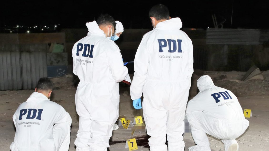 Hombre murió baleado de madrugada en Alto Hospicio