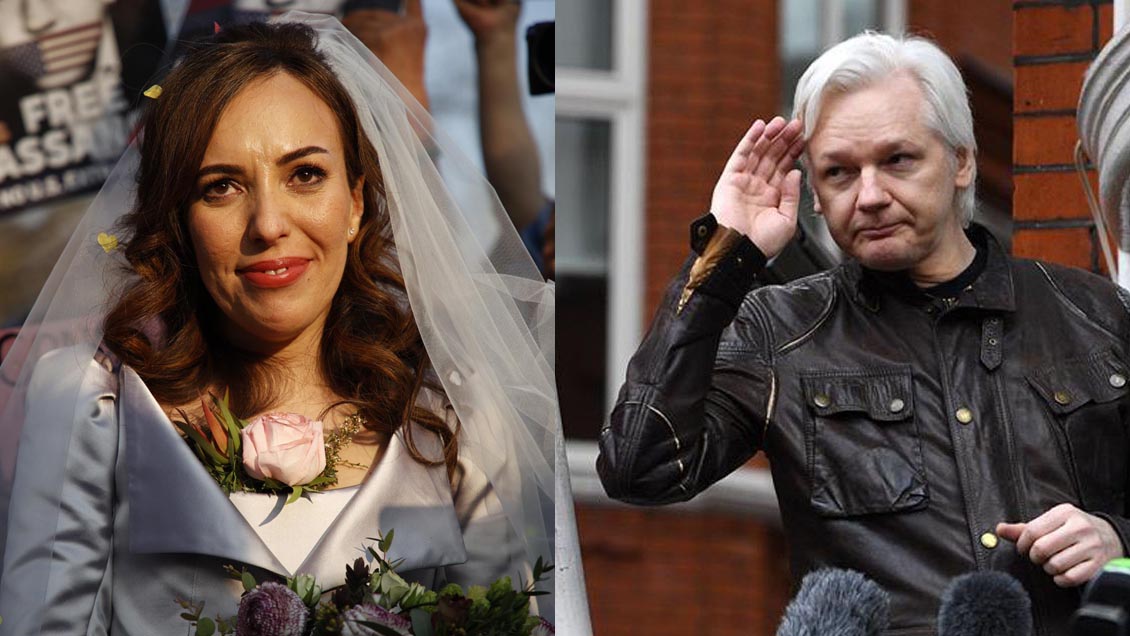 Julian Assange y Stella Moris se casaron en prisión