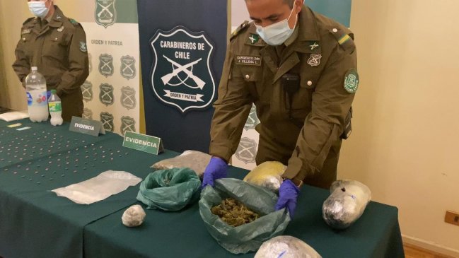 Carabineros desarticuló banda narco que operaba en Biobío y La Araucanía