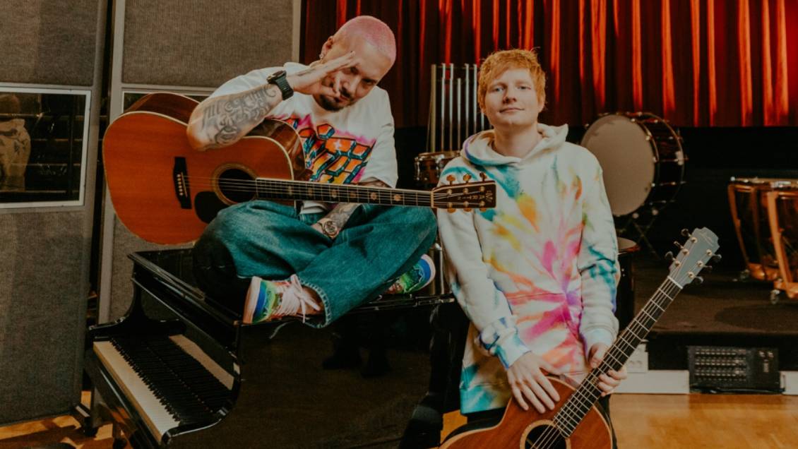 J Balvin y Ed Sheeran se unen para lanzar dos canciones
