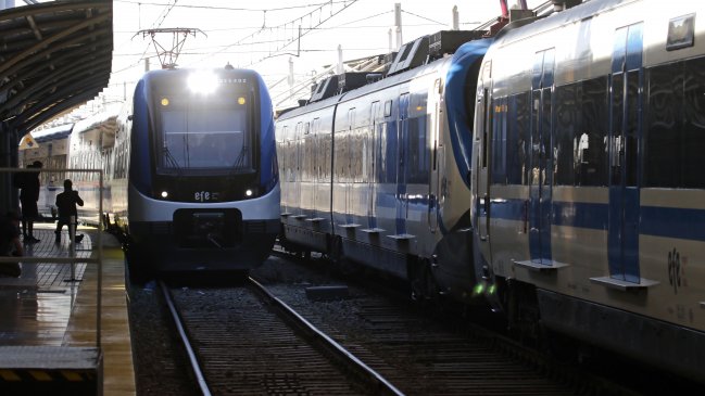 Mujer quedó atrapada debajo de un tren en Antofagasta