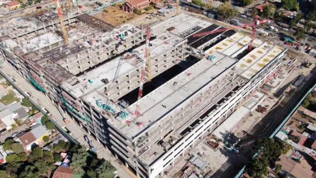  Obras de Hospital Regional de Ñuble llevan 33% de avance  