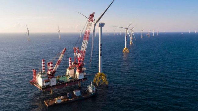 Megaparque eólico marino en China genera 1.000 millones de kWh de electricidad