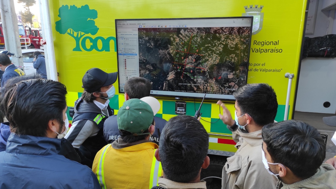 Conaf informó que incendio forestal que consumió 60 hectáreas en Laguna Verde fue contenido
