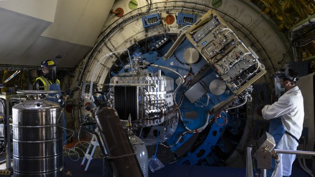 El avión-telescopio de la NASA capturó imágenes únicas de dos galaxias en Chile