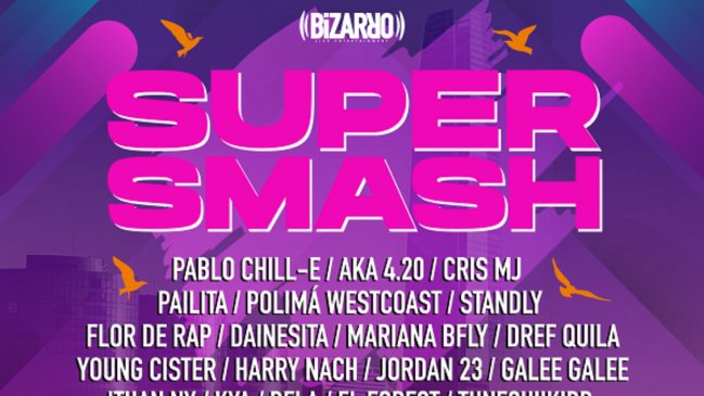 El trap chileno se tomará el Movistar Arena: Pablo Chill-E, Polimá Westcoast, DrefQuila y más