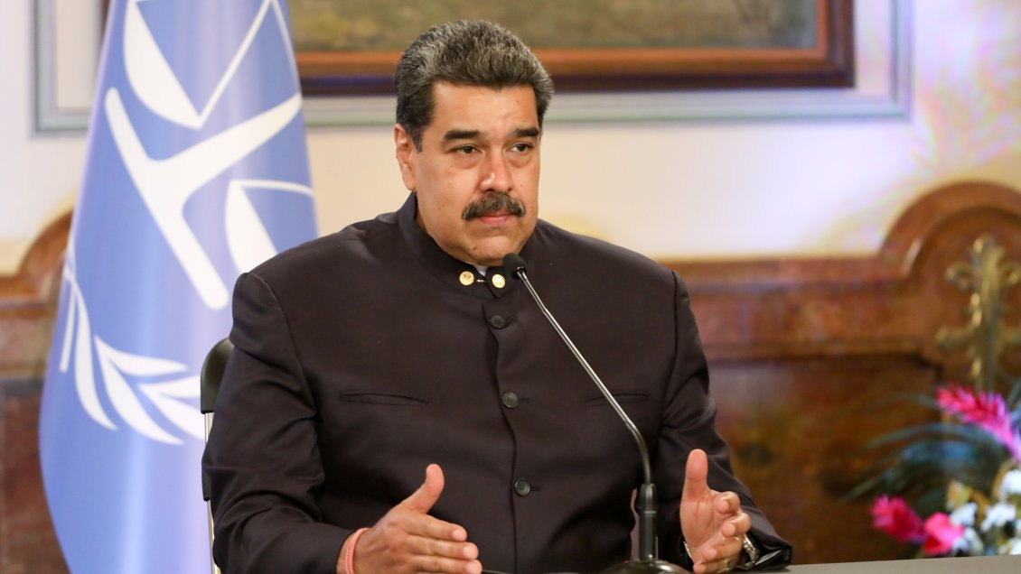 Maduro acusó a Occidente de querer ir a la guerra para 