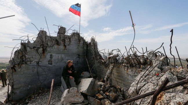 Líder prorruso de Donetsk anunció intensificación de la ofensiva en el Donbás