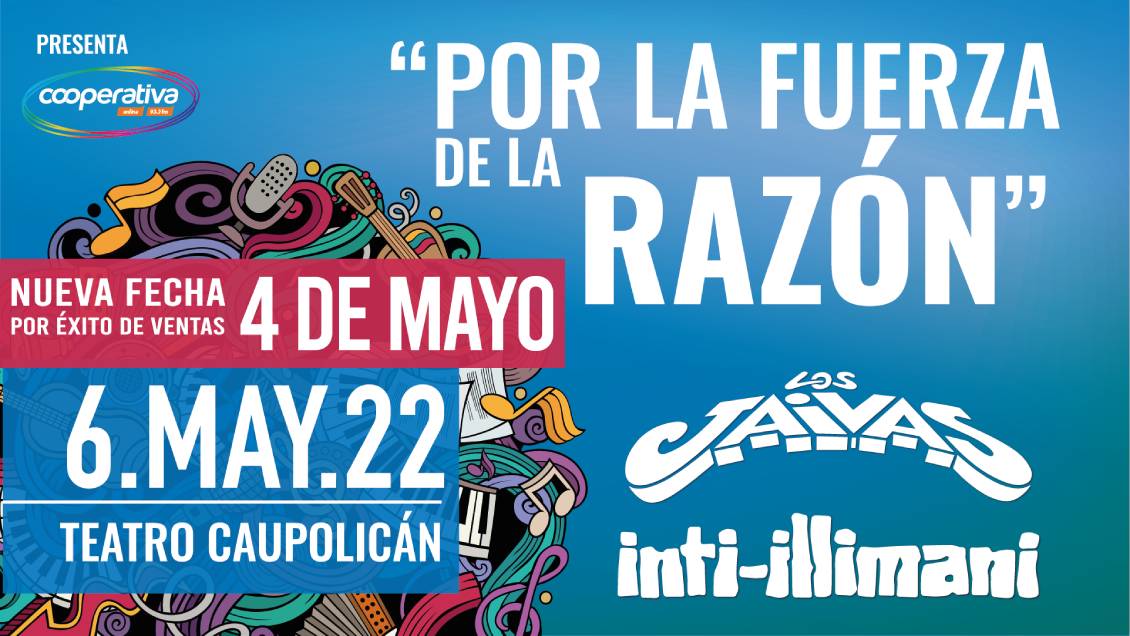 Inti Illimani y Los Jaivas sumaron nueva fecha por éxito de ventas