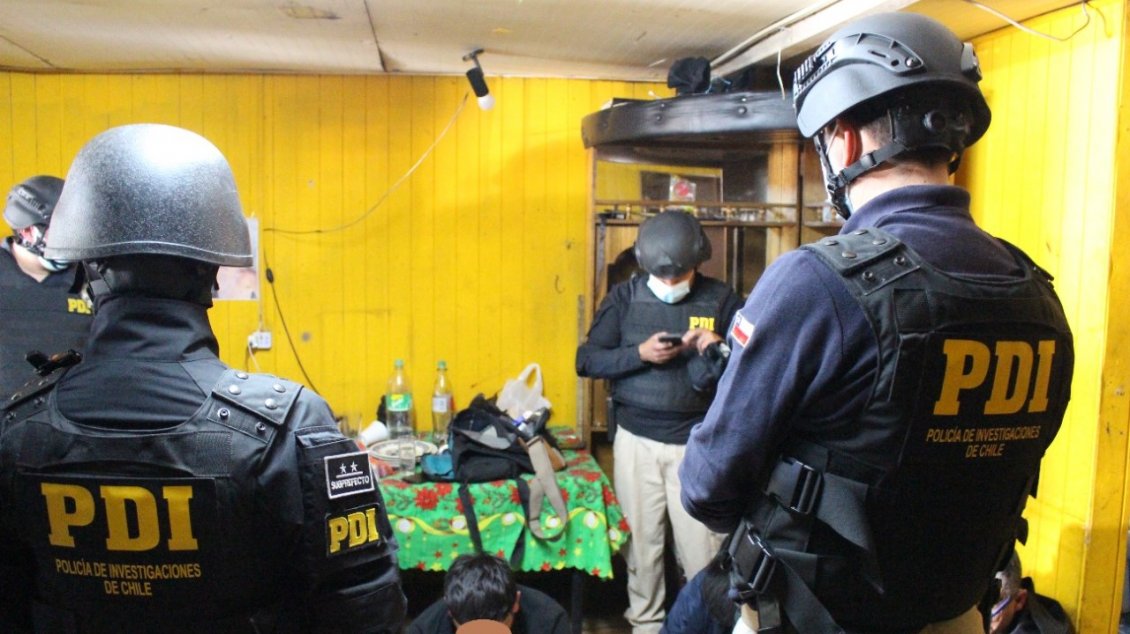 PDI incautó 4.400 dosis de drogas en domicilio del sector sur de Chillán