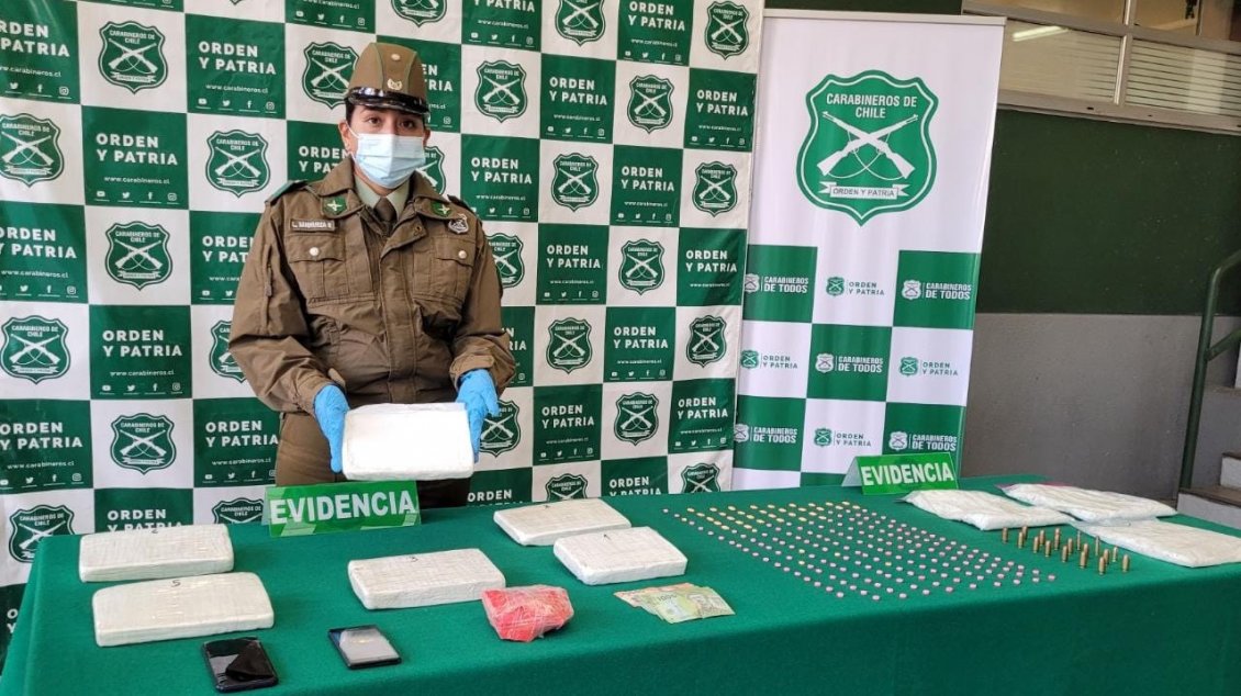 Hombre quedó en prisión preventiva como sospechoso de tráfico de drogas en Ñuble