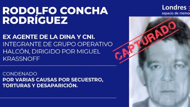 PDI detuvo a ex agente de la DINA prófugo desde octubre