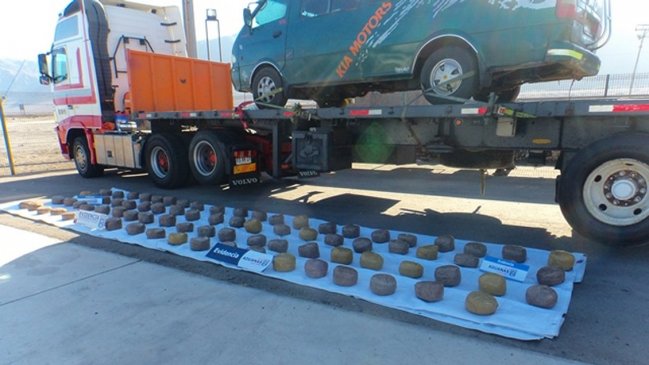 Aduanas incautó droga avaluada en 1.520 millones de pesos en Tarapacá