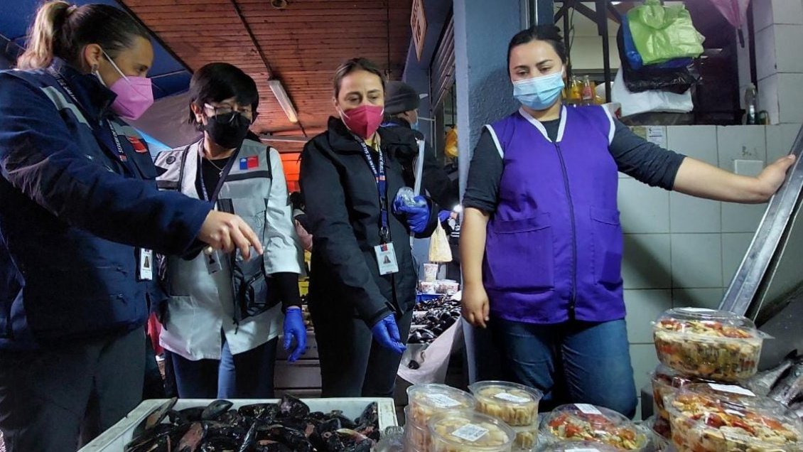 Más de 18 toneladas de pescados y mariscos fueron decomisadas en Ñuble