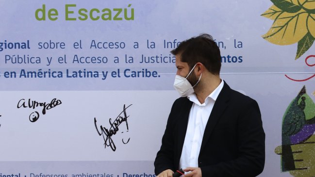 Chile acogerá la primera cumbre del Acuerdo de Escazú