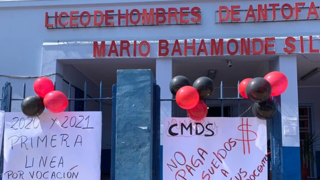 Paro de profesores se mantiene de manera indefinida en Antofagasta
