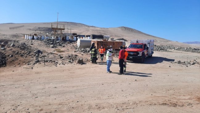   Dos trabajadores murieron en accidente minero en Caldera 