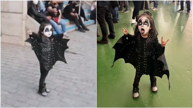 Facundo: El niño fan de Kiss que deslumbró a Gene Simmons en su paso por Chile