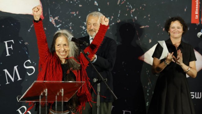   Histórica: Cecilia Vicuña gana el León de Oro a la Trayectoria en Venecia 