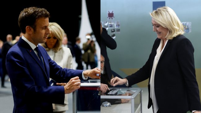   Franceses eligen presidente entre el liberal Macron y la ultraderechista Le Pen 
