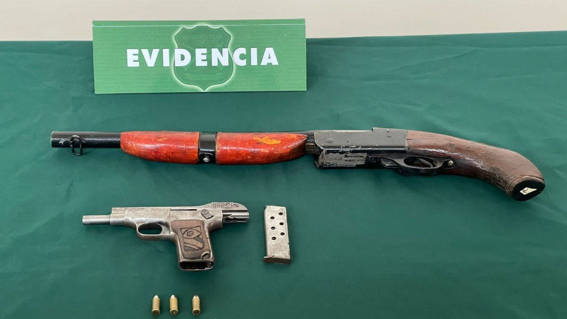 Valparaíso: Detienen a sujeto armado por presuntas amenazas de muerte contra su pareja