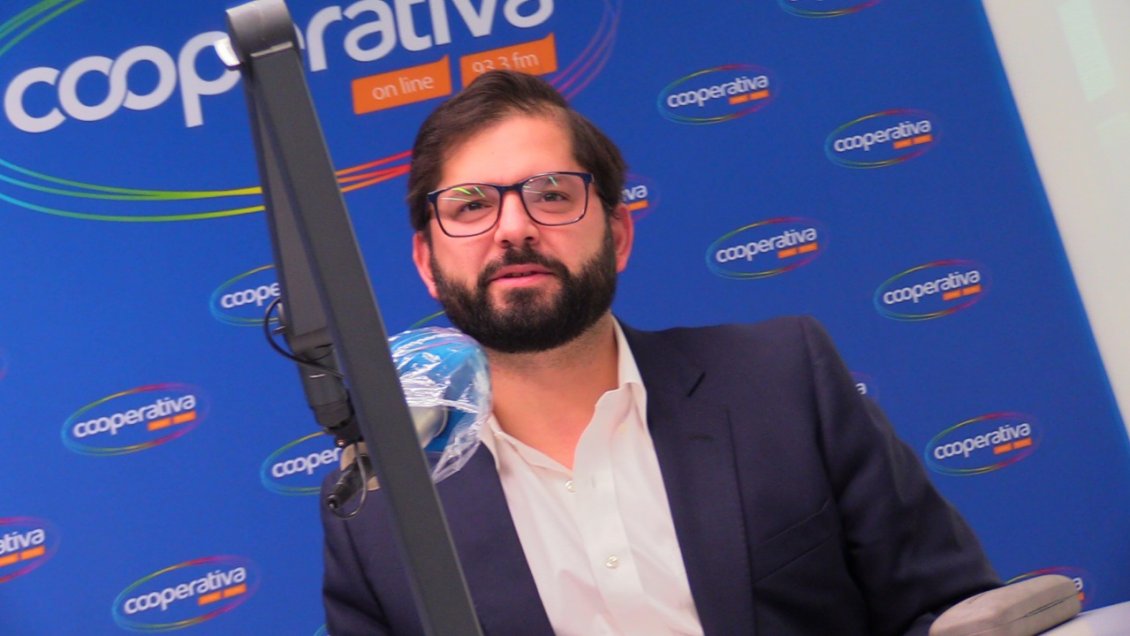 Presidente Gabriel Boric en El Diario de Cooperativa